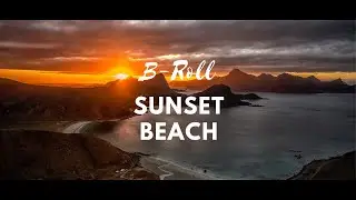 Sunset Beach Stroll - B-Roll Sequence