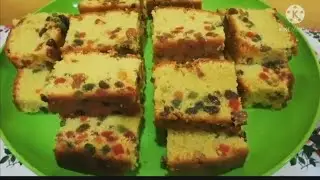 KEK BUAH VERSI BAKAR 
