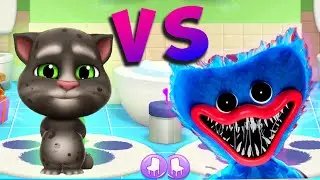 Huggy waggi 😨 prevents playing Talking Tom 2