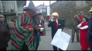 Parodia discurso de Trump-construcción muro México