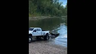 I&rsquo;m just testing out the new rc jet ski #offroaddriving #fordtrucks#rcjetski#rcrockcrawler