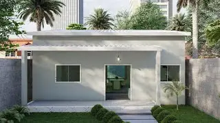 CASA MEIA AGUA PEQUENA | casa com um dormitorio |