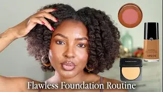 Flawless Complexion Makeup Routine ft. New Armani Beauty Luminous Silk Foundation | Kensthetic