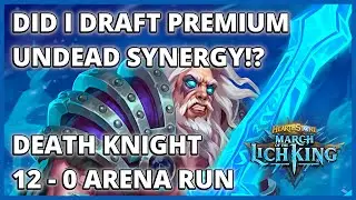Simply Premium Undead Synergy!! | Perfect 12-0 Death Knight Full Arena Run | March of The Lich King