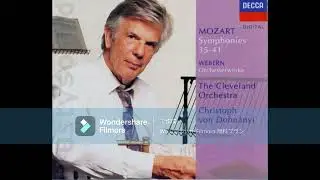 Wolfgang Amadeus Mozart - Symphony No.36 K.425 Linz/Christoph von Dohn&aacute;nyi & The Cleveland Orchestra