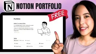 How to Create a Free Notion Portfolio Website for Freelancers (No Code Needed)