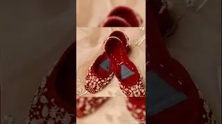New khussa design #wedding khussa #bridal khussa #mehroon khusa #mayu khussa #fashion #youtubeshorts