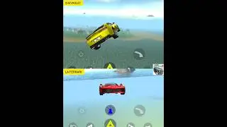 Longest Car Jump x Chevrolet Cameron Vs Ferrari? Car Simulator 2 #carsimulator2 #carstunts #ferrari