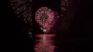 Fireworks show from Marco Island's resident beach. Crocs in the sand