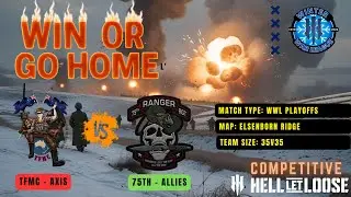 Hell Let Loose - TFMC vs 75th - Elsenborn Ridge -Checkpoint - WWL -  Competitive Console HLL
