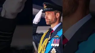 William impresiona en emotiva ceremonia militar #familiareal