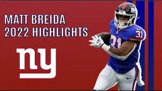 Matt Breida 2022 Highlights