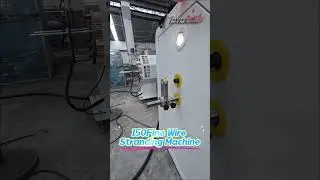 150 Fine Wire Stranding Machine #cable #machine #factory #cablewirestrippingmachine #wire #FYP