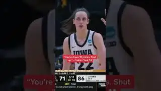 Caitlin Clark savage trash talk