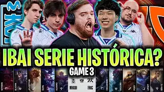LA MEJOR PARTIDA DE LA HISTORIA DE KOI? 😱CASTEO ÉPICO IBAI!🔥 | KOI vs FNC Game 3 WORLDS 2025 IBAI