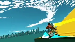 Pyramid Island Tricked - Bomb Rush Cyberfunk