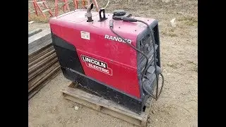 Lincoln Electric Ranger Welder Model 305G With Kohler Echo 740 Gasoline Engine