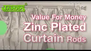 ZINC COATED CURTAIN RODS FROM JARODS -SVD43H