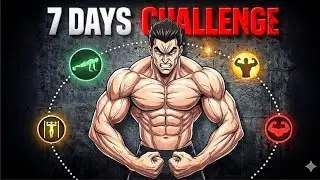7-Day V-Taper Body Challenge 🔥 ( No Genetics Needed )