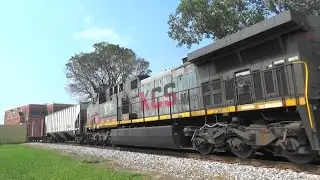 CP 8891 w/ KCS & KCSM Grey Ghost! Davenport, IA