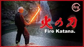 Make a Fire Katana. World's first mechanism.DIY? # 19