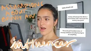 THE TRUTH ABOUT INFLUENCERS: sponsorships, how much money we make, being superficial, etc.