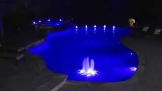 Pool Lighting Show: USA
