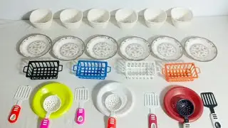 9Minutes Unboxing and Satisfying Toy Kitchen Chaos Setup Mini Utensils Collection forBig ReviewToys