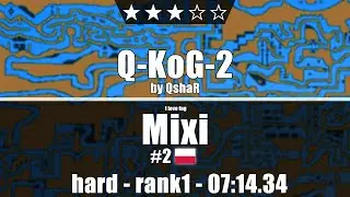 Mixi - rank1 | Q-KoG-2 by QshaR | 07:14.34 | HARD ★★★✩✩ | DDraceNetwork (KoG)