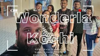 Kallu's Water Wonderland: Wonderla Kochi Thrills! 💦 #FirstSplash #AdventureTime
