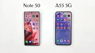 Samsung A55 5G vs Infinix NOTE 50 - SPEED TEST!