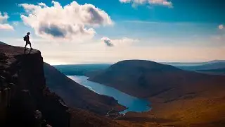 Ben Crom Mountain,  Ben Crom Reservoir and Slieve Bearnagh Loop
