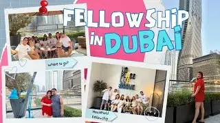 Weekend Household Fellowship Vibes in Dubai | Quick Side Trip to Masdar City | We Rode the PRT 🚊