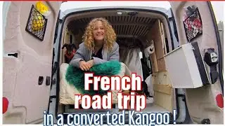 Solo road trip & car camping in a mini campervan: P&eacute;rigord to Loire valley.