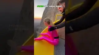 Safe landing? Cliff Airbag Madness: Extreme Jumps You Won&rsquo;t Believe! 😱🔥