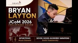 Kompetisi Piano Nasional JCoM 2026 - Elementer B - Bryan Layton