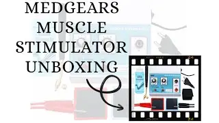 MEDGEARS mini muscle stimulator machine for physiotherapy