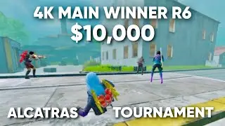 $10,000 4K MAIN WINNER R6 | IFERG ALCATRAS TOURNAMENT | Full game play
