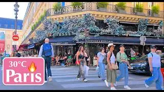 Paris, France - Paris Hot weather 30&deg;C, last day of summer 2025 🔥