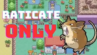 Can you beat Pokemon Fire Red with only Raticate? | POKEMON FIRE RED