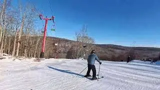 Ski Big Bear, PA run 3 on 12/26/2024