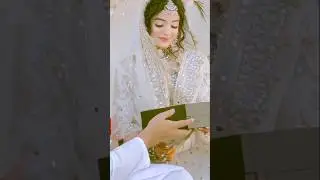 Laiba Khan Nikah Day Look | Pure Bridal Vibes #laibakhan #wedding #song #shorts