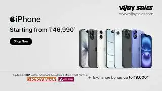 Apple Days at Vijay Sales | Unmissable Deals on iPhone, MacBook, iPad & More
