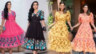 VESTIDOS LINDÍSSIMOS NO ATACADO ✅ MODA EVANGÉLICA LINDÍSSIMA 😍