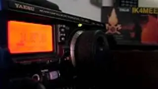 IK4MEE CW weak signal with asiatic Ham station.