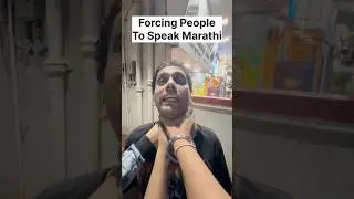 Man Forced to Talk in Marathi