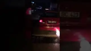 Honda civic efsane egzoz patlatma #honda #exhaust #popcorn #viral