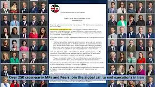 250+ UK MPs Back Maryam Rajavi's Vision, Condemn Iran's Executions