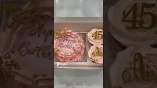 Лайфхак для мини-коробки для торта 