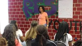 INTERNET ALERT! ~ Ms. Richae continues to teach high-schoolers about internet use
